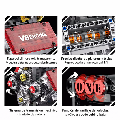 Motor V8 Motorizado
