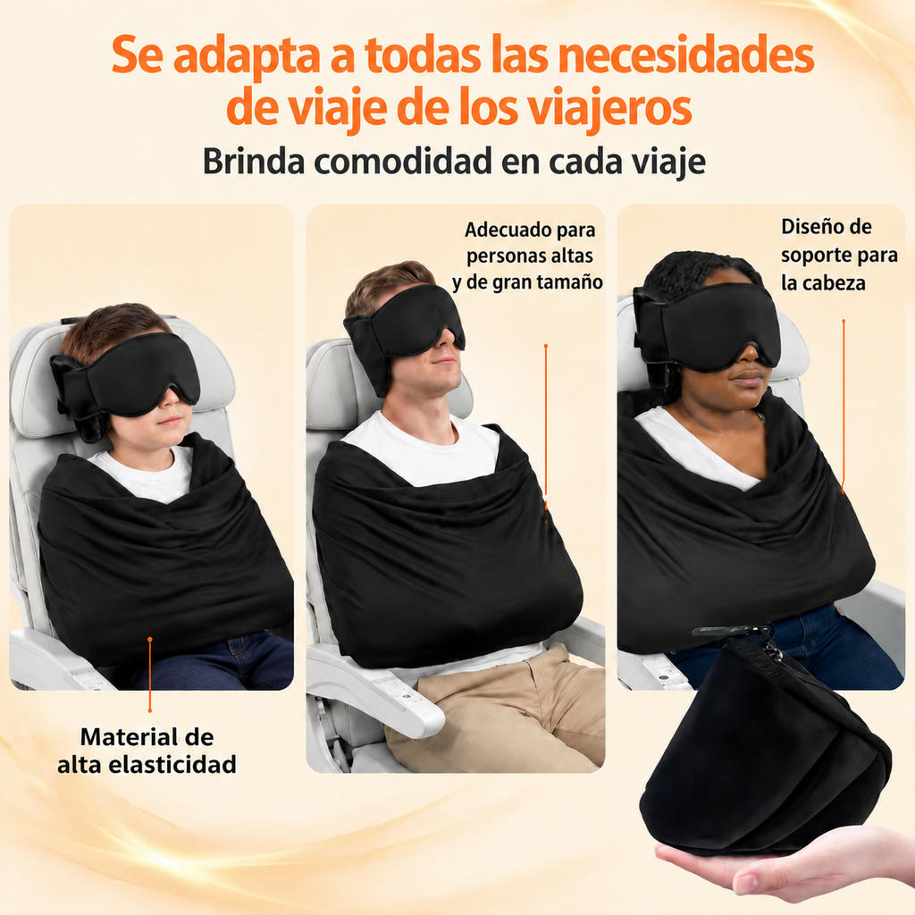 Máscara de ojos ajustable 3 en 1